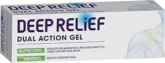 Deep Relief Duo Pain Relief Gel - Triple Action Relief From Back, Rheumatic & Muscular Pain, 100 g (Pack of 1)
