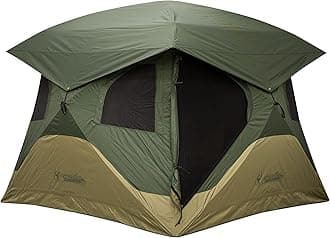 Gazelle T4 Overland Edition GT401GR Pop-Up Portable Camping Hub Tent, Easy Instant Set up in 90 Seconds, Alpine Green/Moss, 4-Person, Family, Overlanding