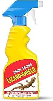 Home-Secure Lizard-Shield Lizard Repellent Spray | Chemical-Free Anti Lizard Spray | Natural, Herbal, Safe Lizard Repellent For Home -275 ml, Upto 90 Days Long Lasting Protection From Lizards