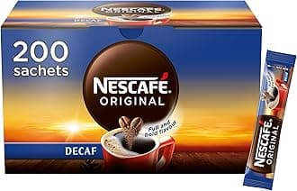 Nestle Original Decaffeinated Coffee Sticks 1.8 Gram,Box Of 200 Sachets