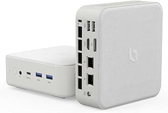 Mini Linux Computer, AMD Ryzen 7 5700U Small PC (8C/16T, up to 4.3Ghz), Micro Gaming PC 16GB DDR4 RAM 256GB PCIe SSD, Mini Desktop Computer 4K Triple Display WiFi/BT5.0/USB3.0/HDMI+DP