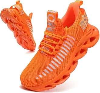 Jakcuz Women's Lace Up Walking Shoes Breathable Ultra Lightweight Sport Casual Ladies Girls Fashion Platform Sneakers