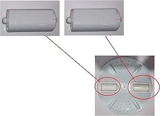 Roller Compatible for Samsung Washing Machine Pulsator/Washing Machine Pulsator Roller (2 pcs Set) (Roller Size 7.9 cms For 6 kg 6.5 kg)