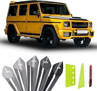 Window Tint Film for Cars Privacy Protection Automotive Film 35% VLT Nano Ceramic Car Winodw Tint Front Windshield Heat Glare UV IR Rays Block Scratch Resistance 24" x 15ft