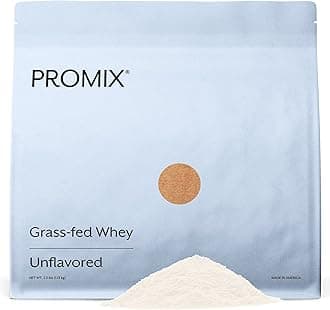 Container of Unflavored Grass-Fed Whey Protein, 0.5kg