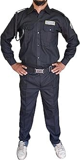 REGALIA Men's Security Guard Uniform (Shirt & Trouser/Pant) with Complete Accessories Set & Labels, EACH