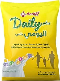 Milk Powder Daily Plus, Fortified with Vitamins & Minerals, Nutritious Formula Ideal for Coffee & Tea Beverages, Pouch, 300g