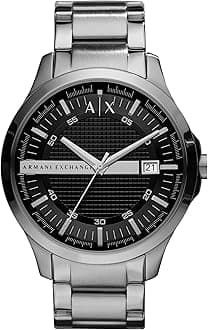 A|X Armani Exchange Chronograph Watch for Men; Men's Watch with Leather, Stainless Steel or Silicone Band