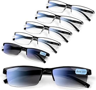 6 Pack Reading Glasses Men/Women, Eyeglasses, Blue Light Readers for Men/Women, Computer Eye Glasses, Cheaters