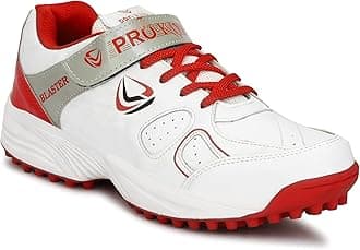 PRO KVHMen's Cricket Spikes Shoes | Extended Plus Series with Maximum Energy Return, Upgraded for New Generation of Cricket | Rubber Toe for Stability and Support