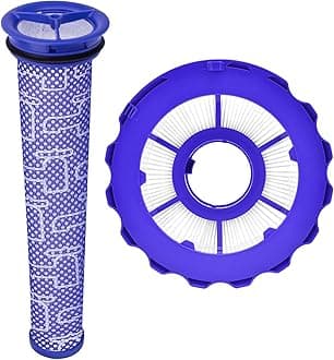 Replacement Filter for Dyson DC40 UP19 UP16, Post-Motor Filter and Pre-Motor Filter for Dyson Ball Multi Floor 2 Vacuum Light/Slim Ball Animal Vacuum, Compatible Part# 923587-02 & 922676-01