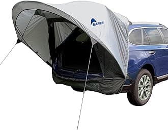 Napier Sportz Cove SUV Tailgate Tent with Awning Shade and Mesh Screen Door