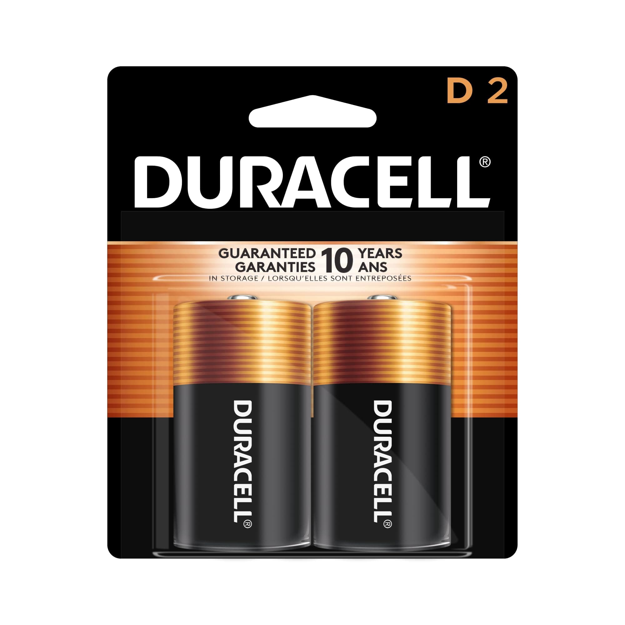 Duracell D Batteries 2 Count
