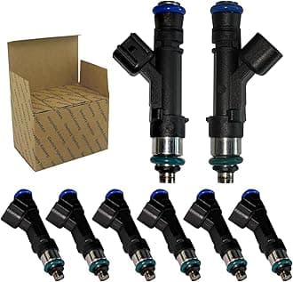 Fuel Injectors Compatible with 2011-2017 Ford F-150 5.0L, 2011-2018 Ford Mustang 5.0L, 2015-2018 Ford Mustang 5.2L Replace 0280158227, BR3Z9F593A, FJ1132 Set of 8
