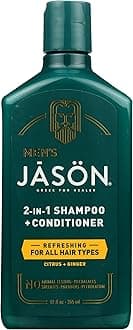 Men's Refreshing 2-in-1 Shampoo and Conditioner, 12 oz