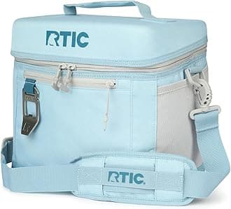 RTIC 15 Can Everyday Cooler, Soft Sided Portable Insulated Cooling for Lunch, Beach, Drink, Beverage, Travel, Camping, Picnic, for Men and Women