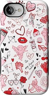 Casely iPhone 16e Case | Cupid's Touch | Collage | Compatible with MagSafe | Bold Protective Design