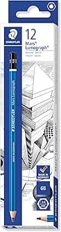Staedtler Mars Lumograph 100 100 6B Hardness 6B - 12 Black Box
