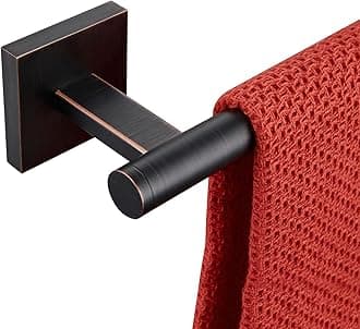 Bathroom Towel Bar 32'' Towel Holder for Bath Kitchen Cabinet Towel Rails 32 Inch Oil Rubbed Bronze Stainless Steel B4005ORB-L32