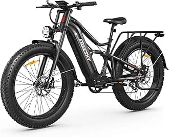FREESKY 3500W BAFANG Motor Electric Bike for Adults, 48V 30Ah Samsung Cells Battery Ebike 120 Miles, 38+MPH, 26" Fat Tire Dirt All-Terrain Mountain E Bike, Full Suspension, UL 2849 Certified by TÜV