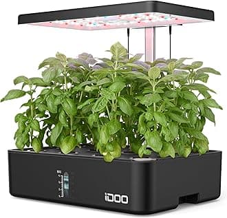 Hydroponics Kit Hydroponics Set Indoor Plant Growth LED Light Included Hydroponics Cultivation Kit Seedling Kit Growth Stylish Home Gardening Vegetable Cultivation Set Seedling Kit Automatic