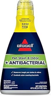 Bissell Pet Stain & Odor Plus Antibacterial 2 in 1 Carpet Formula