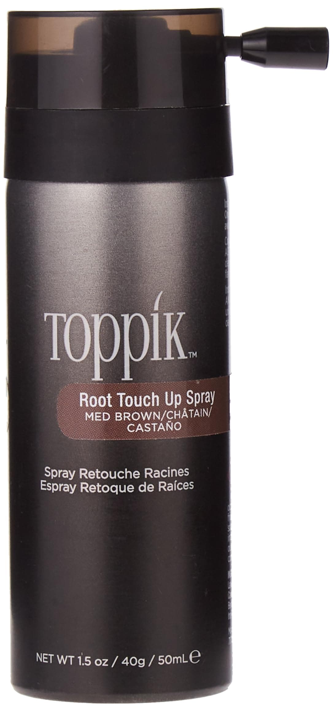 Toppik Root Touch Up Spray Medium Brown, 50 ml