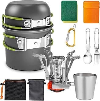 Camp Cooking Set  with Stove