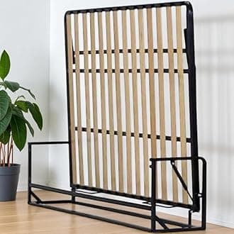 Murphy Bed - Classic Horizontal Wallbed - Fold Up - Space Saving Folding Bed Frame - Pull Down - 140cm x 190 cm