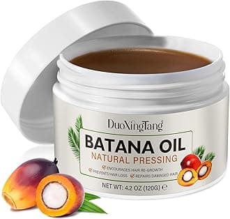 Batana Oil for Hair Growth and Thickness - 4.2 OZ 100% Pure and Natural Organic Oil for Women and Men