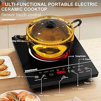 Karinear single ceramic hob