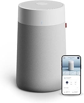 Air Purifiers for Medium Rooms, Bedroom, Kitchen, Cleans 1,858 sqft in one hour, HEPASilent Smart Air Cleaner for Home, Pets, Allergies, Virus, Dust, Mold, Smoke - Blue Pure 311i Max