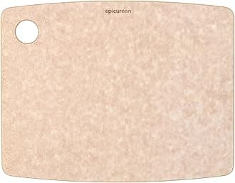 Epicurean Kitchen Series Cutting Board Wood Fibre Natural 30 cm x 22.5 cm / 12 inch x 9 inch