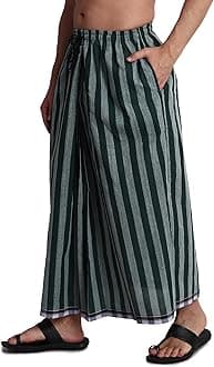 Elastic Premium Cotton Lungi With Dual Packet Pack Of 1