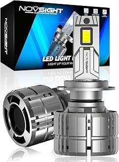 NOVSIGHT H7 Bulbs 88000LM, H7 Fog Bulbs, 900% Ultra Bright Fog Bulb, Pack of 2
