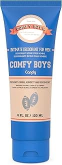 Men's Premium Ball Deodorant: Anti-Chafing Sweat Defense, Odor Control, Aluminum-Free Mens Deodorant for Men's Private Parts (Candy, 4 oz)