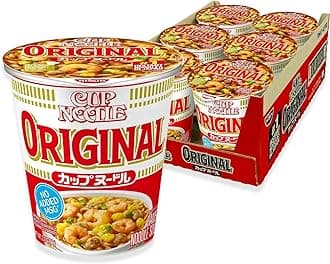 Nissin Cup Noodle Ramen Noodle Soup, Original, 2.4 Ounce (Pack of 6)
