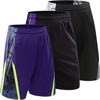 3PCS / Set Men's Running Shorts Quick Dry Running Shorts Basketball Pants Sports Pants (3pcs Short/Set15,XL)