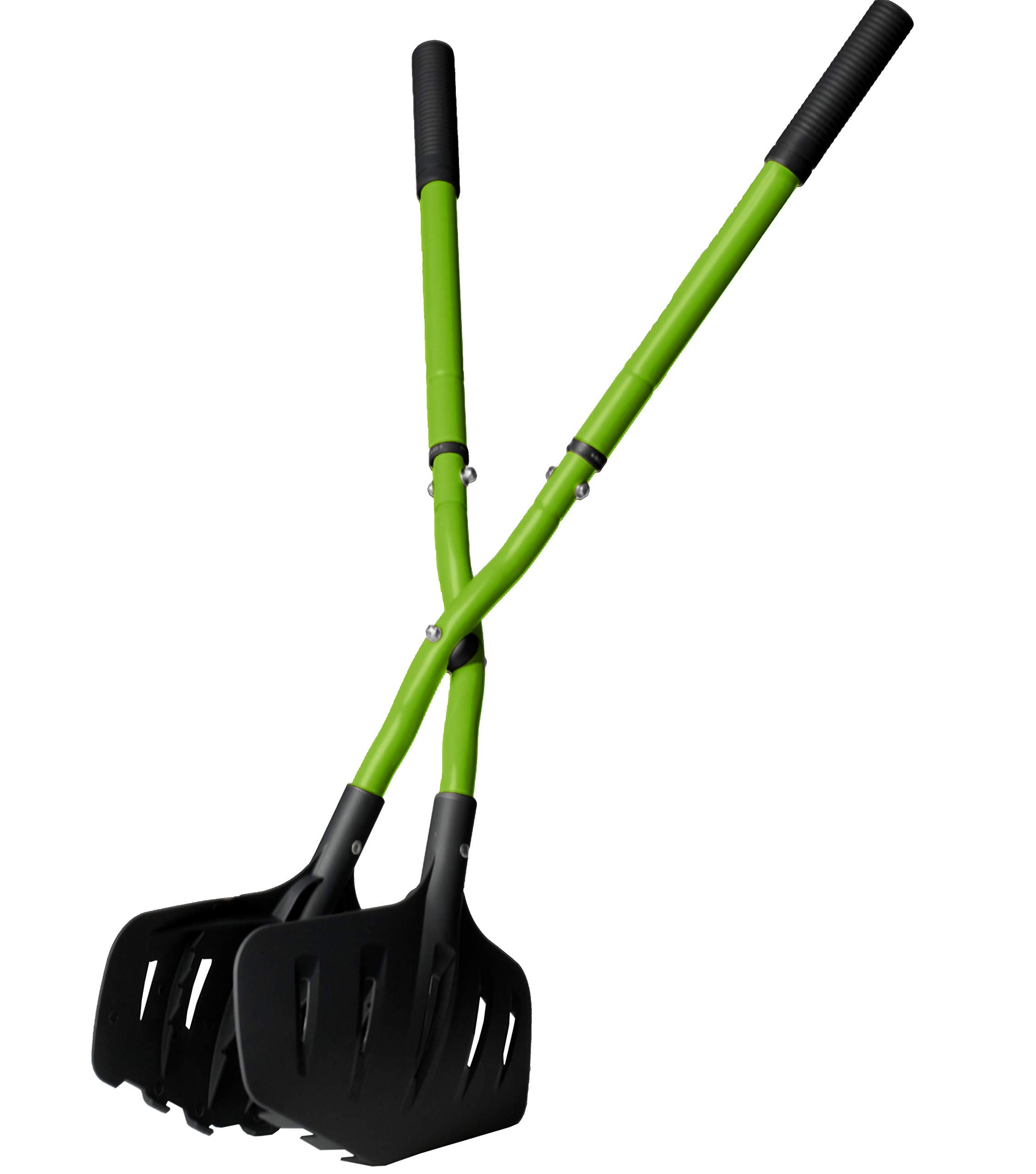50002 Gator Grabber Telescoping Leaf Clean-Up Tool, Green/Black
