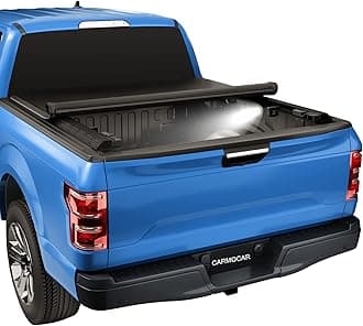 Soft Roll Up Truck Bed Tonneau Cover Replacement for 2015 2016 2017 2018 2019 2020 2021 2022 2023 2024 Chevy Colorado/GMC Canyon 5.2FT Bed Fleetside