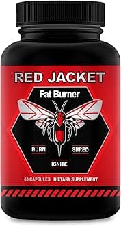 Red Jacket Thermogenic Fat Burner – Advanced Weight Loss Pills for Energy Boost, Metabolism Ignite, Extreme Shred, and Focus – Ultra Potent Diet Supplement for Lean Body and Performance Power