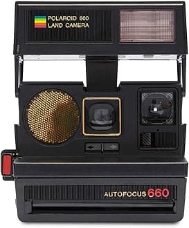 Polaroid Originals 4711 Sun 660 Autofocus Camera, Black