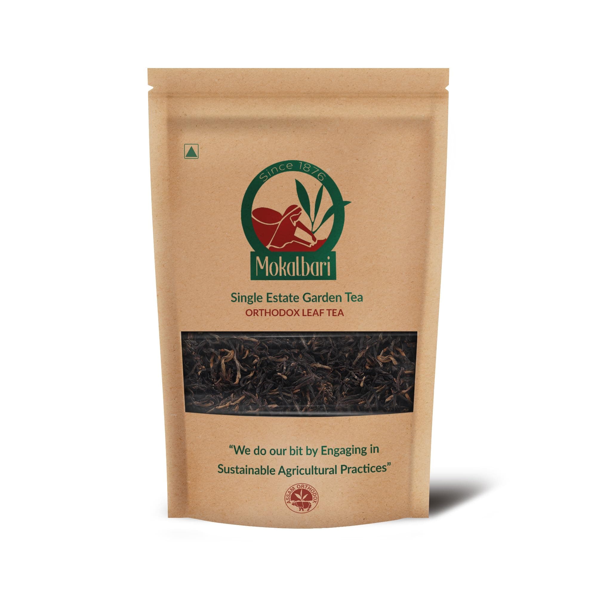 Assam Orthodox 100g Black Tea Second Flush | Loose Leaf Tea | Chai Patti | Whole Leaf Tea | Rainforest Alliance Certified