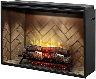 Revillusion® 42" Built-in Firebox (Model: RBF42), 4435/6739/8786 BTU. 120/208/240 Volt, 1375/1975/2575 Watt, Herringbone