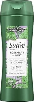 Suave Shampoo To Revitalize Hair Rosemary and Mint Invigorating for Dry Hair, 12.6 Fl Oz