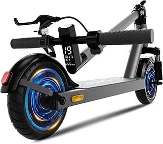 QnQ Electric Scooter, Powerful 500W*2 Dual Peak Motor, Max12/28/35Miles Long Range, Top Speed 15.5/19/22MPH, 8.5" Tires,Long-Lasting Battery Life, Dual elastomer Suspension UL 2272 & 2271 Certified