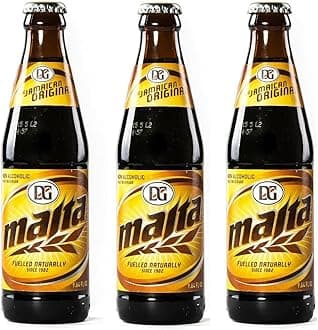 D & G Jamaican Original Malta - 284 ml FL. Oz. 3 Pack (284 ML)