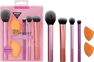 Real Techniques Miracle Beauty Blender Sponge Set with Makeup Brush Cleaner