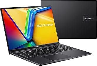 ASUS VivoBook 16 Laptop, 16” WUXGA (1920 x 1200) 16:10 Display, AMD Ryzen 5 7530U CPU, AMD Radeon™ Graphics, 8GB RAM, 512GB SSD, Fingerprint Sensor, Windows 11 Home, Indie Black, M1605YA - ES52
