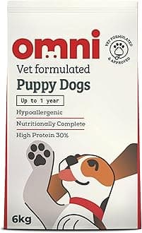 Hypoallergenic Dog Food for Puppies 6Kg - Protein-Rich Dry Puppy Kibble, Made in the UK with Natural Ingredients, Backed by Vets, Supported By Science, Dragons’ Den Winners